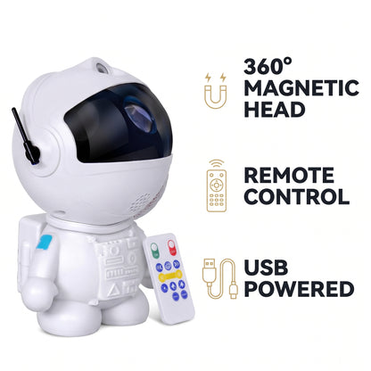 360 magnetic head, remote control and USB powered